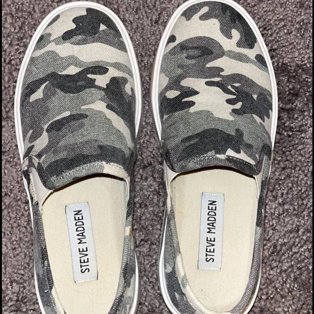 Steve Madden Camo Platforms